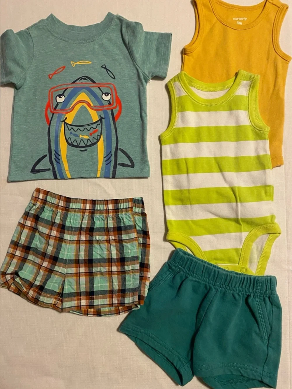 Baby Boy’s Summer Bundle 0-3m & 3m